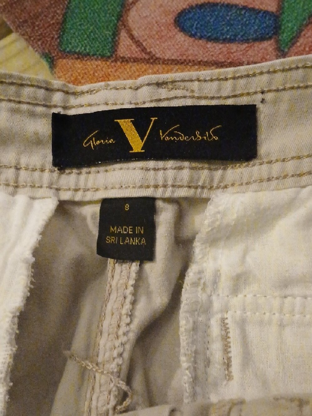 Gloria Vanderbilt Women's Khaki Chinos - Beige - Picture 6 of 9